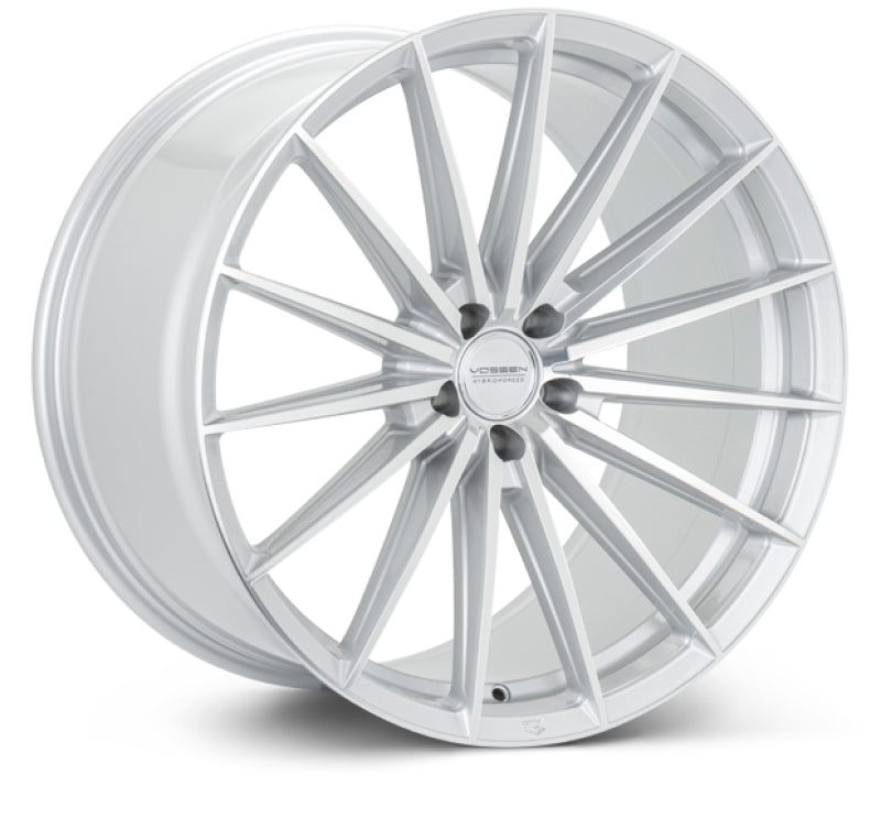 Vossen HFX-4 19x9.5 - 5x120 - ET38 - Deep - 72.56 - Silver Polished Wheel