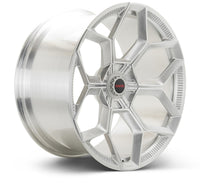 Vossen x Novitec NL5-5L 23x12in - 5x130 BP - ET15 - Brushed Gloss Clear Lamborghini Urus Rear Wheel