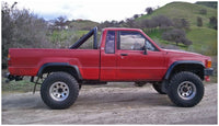 Husky Liners 84-88 Toyota Pickup (w/ Domestic Bed) EAF Style Fender Flares 4pc - Black