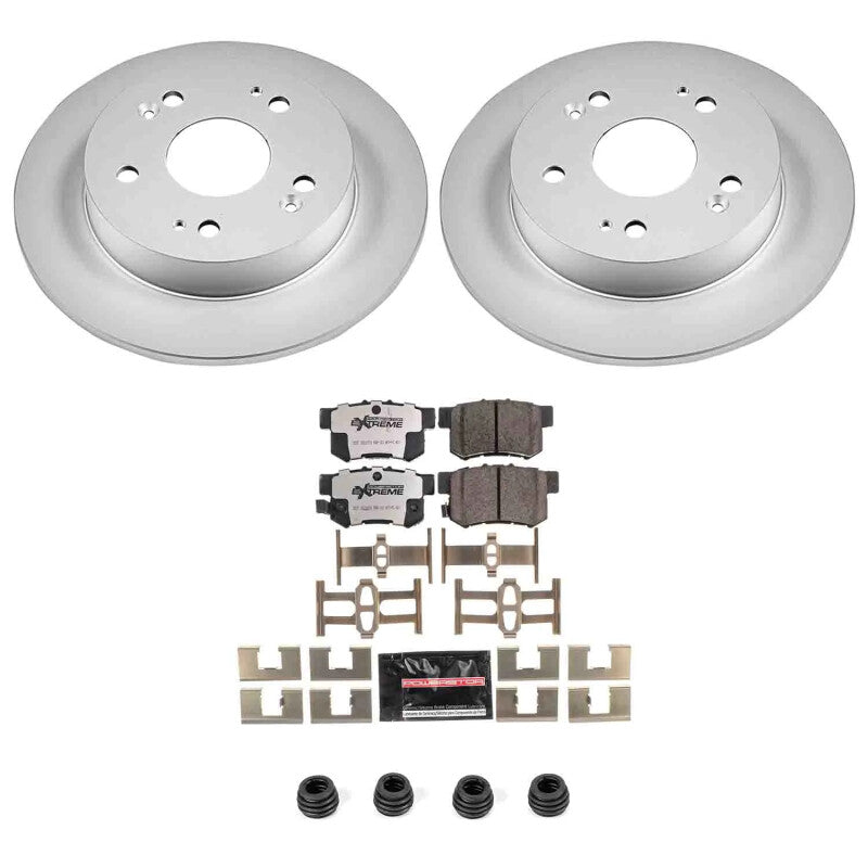 Power Stop 13-15 Acura ILX Rear Z26 Coated Brake Kit