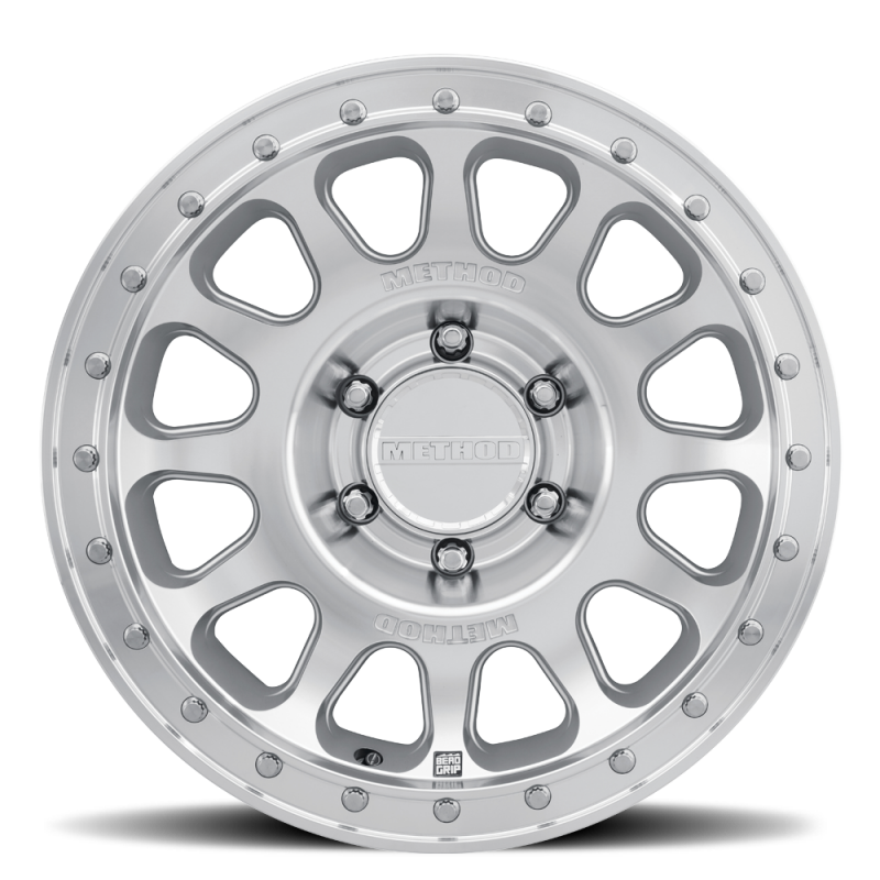 Method MR709 HD Bead Grip 20x9in / ET12 / 8x180 BP / 124.1mm Bore - Machined Wheel