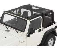 Bestop 97-06 Jeep Wrangler TJ Exc. Unlimited Sun Safari Bikini (Mesh)
