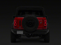Raxiom 21-26 Ford Bronco Axial Series LED Tail Lights- Black Housing- Smoked Lens