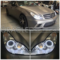 Oracle 04-10 Mercedes Benz CLS LED Headlight Halo Kit - Blue