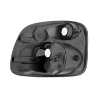 Raxiom 01-03 Ford F-150 Flareside Axial Series Version 2 Tail Lights- Carbon Fiber- Red/Clear Lens
