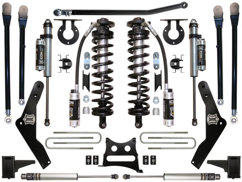 ICON 11-16 Ford F250/F350 4-5.5in Stage 5 Coilover Conversion System