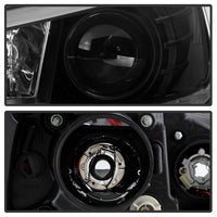 Spyder 08-17 Mitsubishi Lancer EVO 10 Projector Headlights - Black (PRO-YD-ML08V2SI-SEQ-BK)
