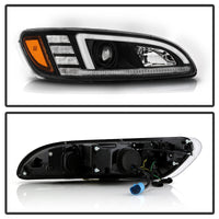 Spyder 08-19 Peterbilt 325 Passenger Side Projector Headlights - Black (PRO-YD-PB38600-R-BK)