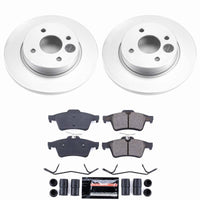 Power Stop 18-21 Ford EcoSport Rear Z23 Coated Brake Kit