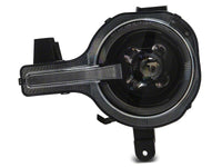 Raxiom 21-26 Ford Bronco LED Halo Headlights with White Backlight- Black Housing- Clear Lens