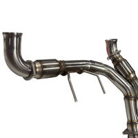 Kooks 21-26 Ford F150 5.0L 3in ULTRA GREEN Catted SS Y-Pipe (To OEM Conn.) Kooks HDR Required