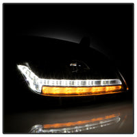 Spyder 13-19 Peterbilt 579 Passenger Side Projector Headlights - Black (PRO-YD-PB57914-SEQ-R-BK)