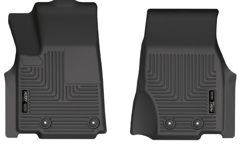 Husky Liners 21-26 Jeep Grand Cherokee L (2nd Row Bench) WeatherBeater Front Floor Liner - Black