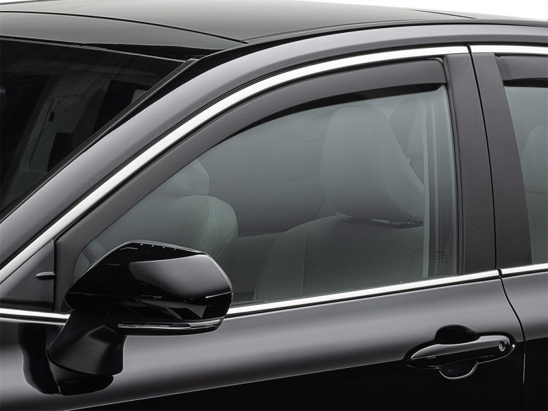 WeatherTech 15-20 Acura TLX Front Side Window Deflectors - Matte Black