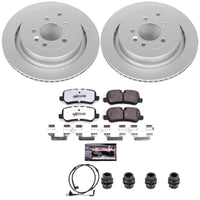 Power Stop 05-09 Land Rover LR3 Rear Z36 Coated Truck & Tow Brake Kit