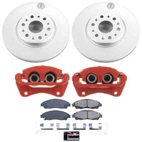 Power Stop 19-20 Chevrolet Blazer Front Z23 Coated Kit w/Powder Coated Calipers