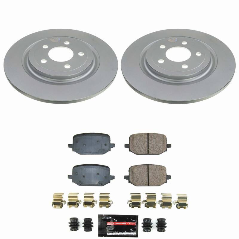 Power Stop 20-25 Ford Explorer Rear Z23 Coated Brake Kit