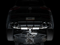 AWE Tuning MK8 Volkswagen Golf R 3in Touring Edition Quad Exhaust - Chrome Silver Tips