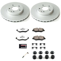 Power Stop 16-23 Mercedes-Benz Metris Front Z36 Coated Truck & Tow Brake Kit