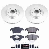 Power Stop 17-20 Lincoln MKZ Front Z23 Coated Brake Kit