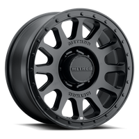 Method MR709 HD Bead Grip 20x 9in / ET12 / 8x170 BP / 125mm Bore - Black Wheel