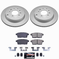 Power Stop 07-12 Mazda CX-7 Rear Z23 Coated Brake Kit