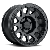 Method MR709 HD Bead Grip 17x 8.5in / ET0 / 5x5 BP / 71.5mm Bore - Black Wheel