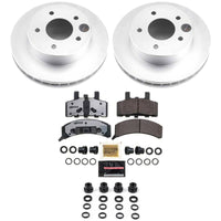 Power Stop 90-02 Chevrolet Astro Front Z36 Coated Truck & Tow Brake Kit