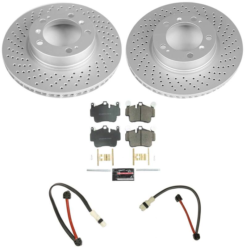 Power Stop 06-08 Porsche 911 Front Z23 Coated Brake Kit