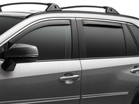WeatherTech 19-26 BMW X5/19-27 BMW X7 40i Front & Rear Side Window Deflectors - Dark Tint