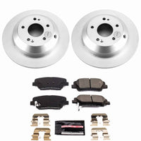 Power Stop 2019 Hyundai Santa Fe XL Rear Z23 Coated Brake Kit