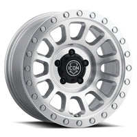 ICON Hulse 18x9 6x135 6mm Offset 5.25in BS Silver Machined