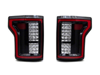 Raxiom 15-17 Ford F-150 LED Tail Lights- Black Housing- Clear Lens