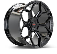Vossen x Novitec NL5-5L 23x12in - 5x130 BP - ET15 - Gloss Black Lamborghini Urus Rear Wheel