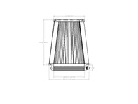 aFe Magnum FORCE Intake Replacement Air Filter w/D2 Dura-Dry Media 5-1/2inF x(10x7)inB x 7inT x 8inH