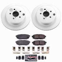 Power Stop 14-18 Subaru Forester Rear Z23 Coated Brake Kit