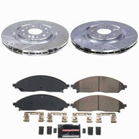 Power Stop 20-25 Chrysler Pacifica Front Z23 Evolution Brake Kit