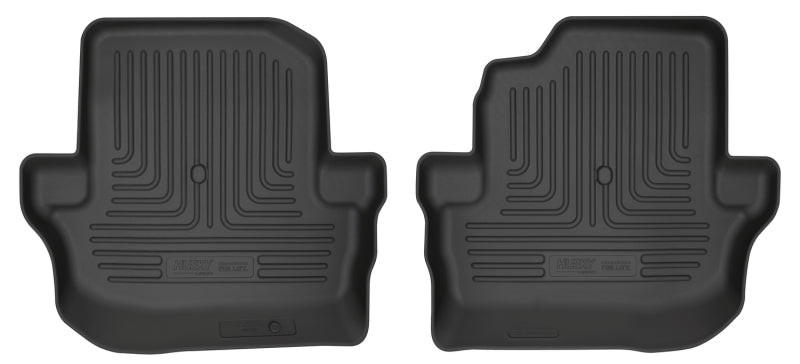 Husky Liners 19-24 Jeep Wrangler JL 2dr. Weatherbeater 2nd Seat Black Floor Liner