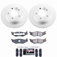 Power Stop 93-94 Chrysler Concorde Rear Z23 Coated Brake Kit