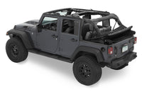 Bestop 07-18 Jeep Wrangler JK 4-Door Jeep Trektop Glide (Premium Black Twill)