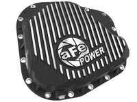 aFe POWER Pro Series Rear Diff Cover Black w/ Machined Fins Ford F-250/350 23-26 (Sterling 11.6)