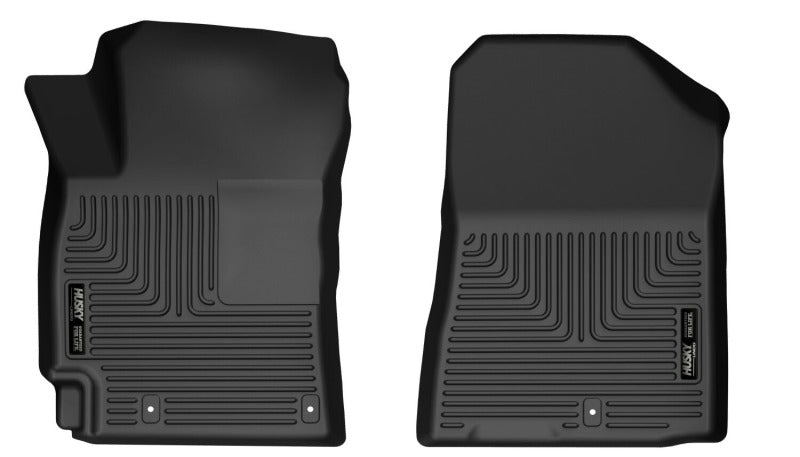 Husky Liners 19-24 Kia Forte WeatherBeater Front Floor Liner - Black