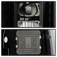 Spyder Apex 15-20 GMC Yukon High-Power LED Module Headlights - Black (PRO-YD-GY15HALAP-SBSEQ-BK)