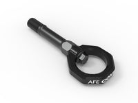 aFe CONTROL Front Tow Hook Nissan Z 23-25 V6-3.0L0 Black