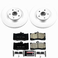 Power Stop 16-17 Lexus GS200t Front Z23 Coated Brake Kit