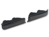 Raxiom 97-01 Jeep Cherokee XJ LED Front Corner Lights- Black Housing- Smoked Lens