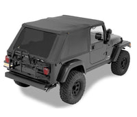 Bestop A-Top For Trektop 04-06 Jeep Wrangler TJ Rep A-Top (Blk Diamond Tinted Windows No Door Skins)