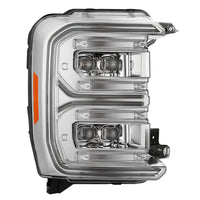 AlphaRex 2023 Ford F250-F450SD  Luxx Series LED Proj Hdlights/ Chrome Activation Lt/ Seq Signal/DRL