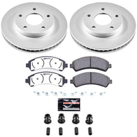 Power Stop 97-05 Chevrolet Blazer Front Z36 Coated Truck & Tow Brake Kit