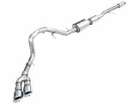 AWE Tuning 2021+ GMC Suburban/Yukon XL 5.3L 0FG Side Exit Catback Exhaust - Chrome Silver Tips